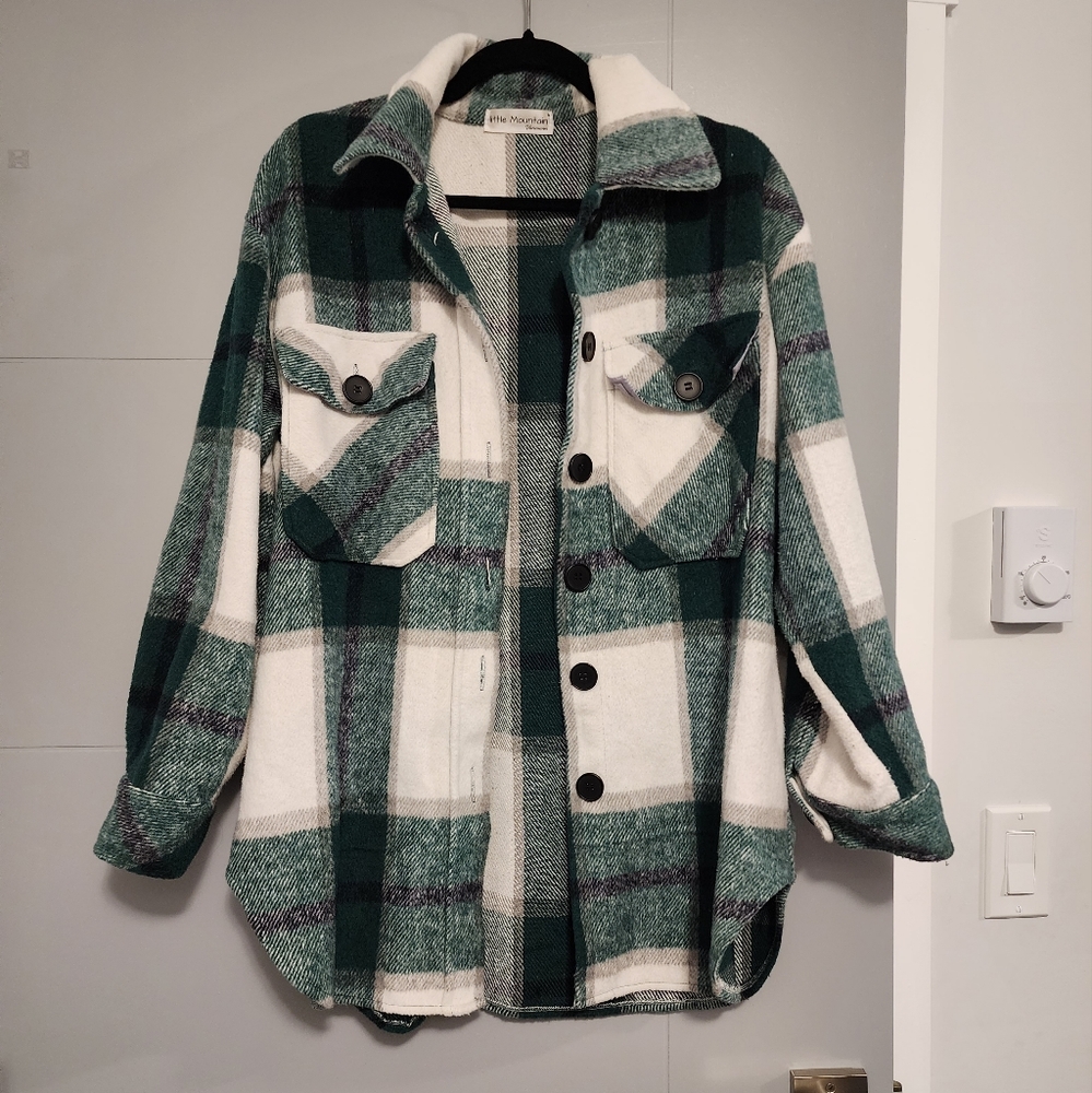 Plaid shacket